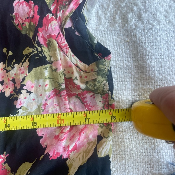 April Cornell, 100 % cotton dress with embroidery and mother for all buttons - Picture 10 of 13